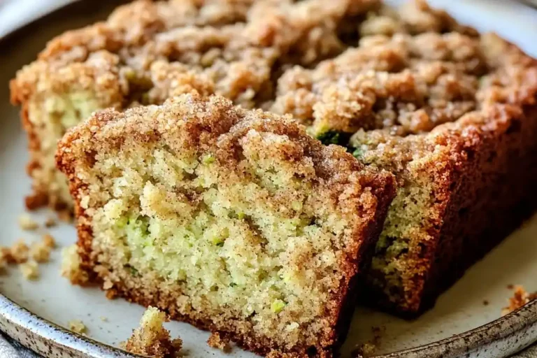 Zucchini Bread with Streusel