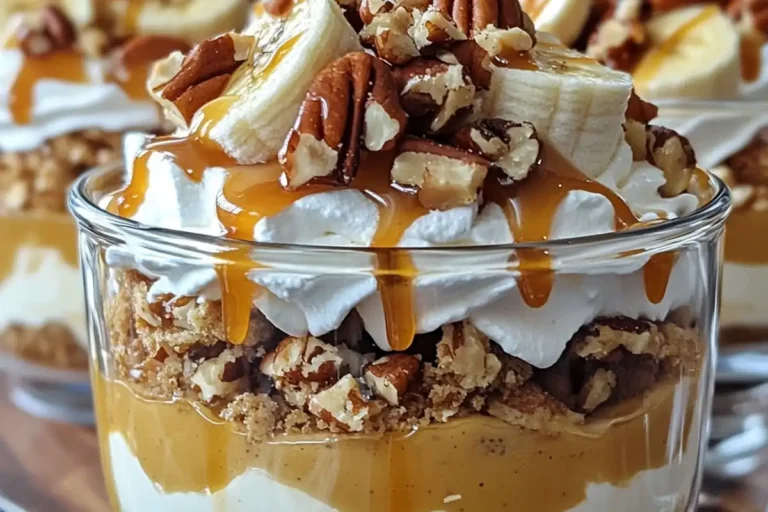 banana caramel pecan parfait featured 1200x800