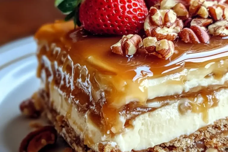 strawberry pecan cheesecake bars featured 1200x800