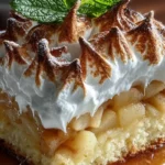 APPLE MERINGUE CAKE