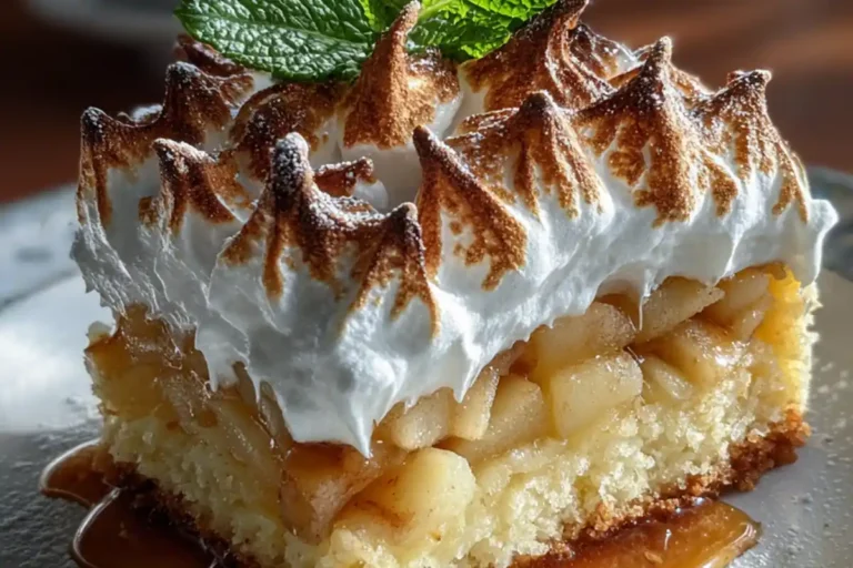 APPLE MERINGUE CAKE that Melts in Your Mouth Today!
