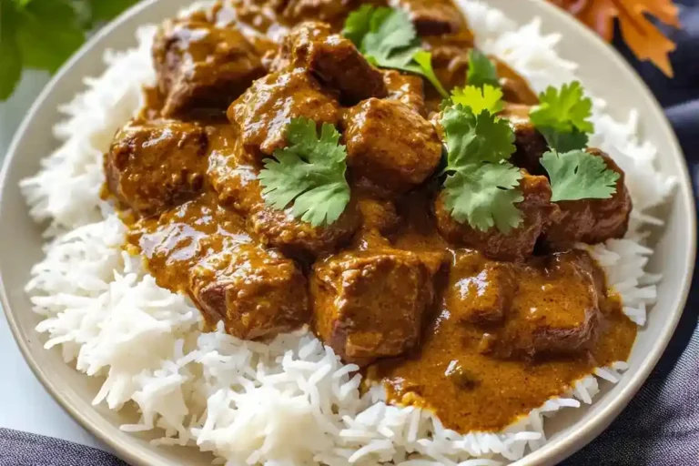 Beef Coconut Curry Slow Cooker