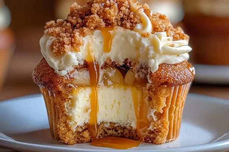 Caramel Apple Cupcakes