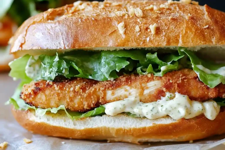 Chicken Caesar Sandwich