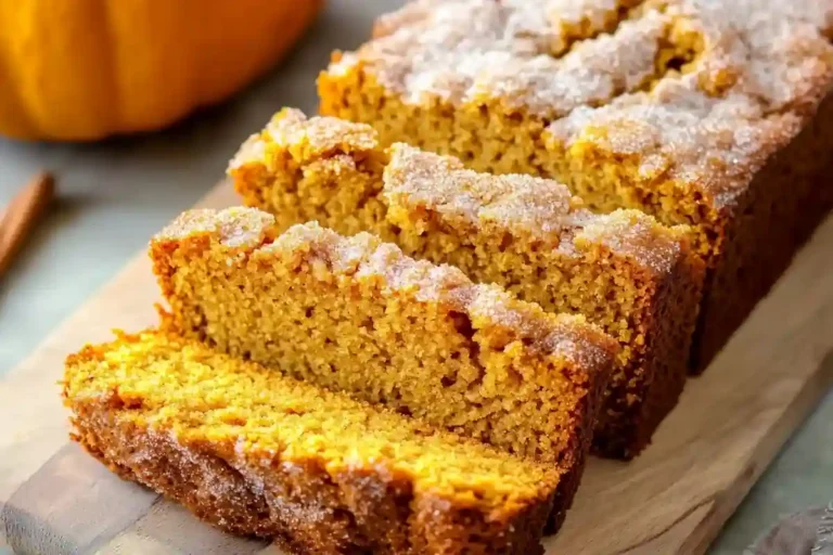 Cinnamon Sugar Pumpkin Bread