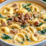 Creamy Tortellini Soup
