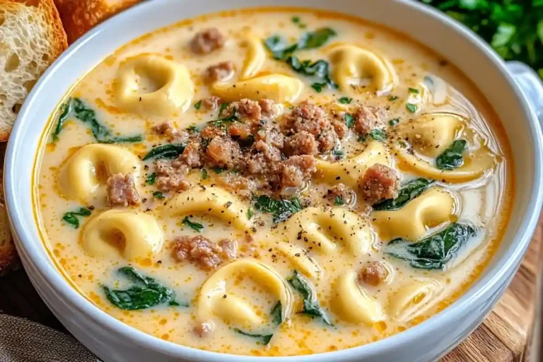 Creamy Tortellini Soup