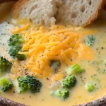 Easy Broccoli Cheddar Soup