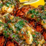 GARLIC BUTTER LOBSTER TAILS
