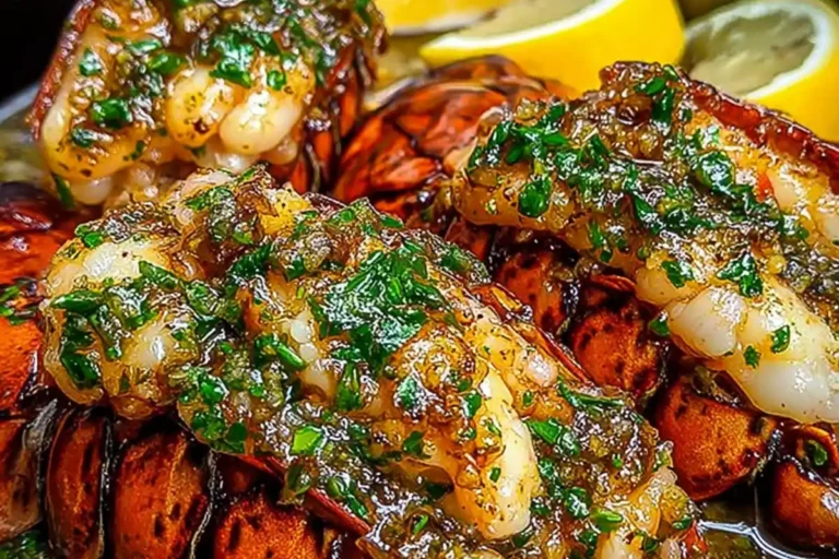 GARLIC BUTTER LOBSTER TAILS