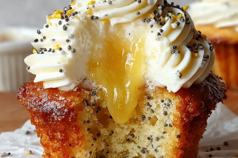 GLUTEN-FREE LEMON POPPYSEED CUPCAKES