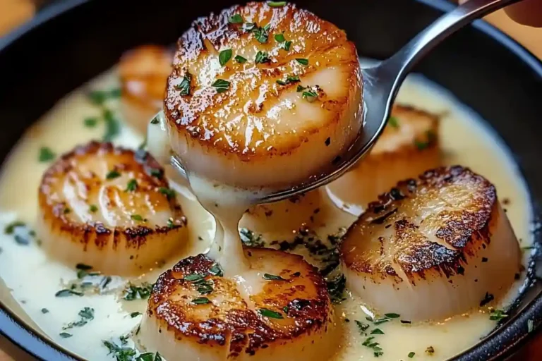 Garlic Butter Scallops Made Easy in 25 Minutes 2 Garlic Butter Scallops