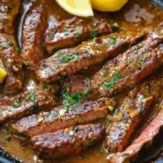 Garlic Butter Steak Skillet