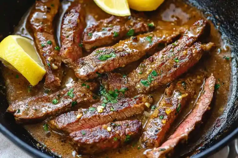 Garlic Butter Steak Skillet