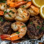 Garlic Herb Steak Shrimp