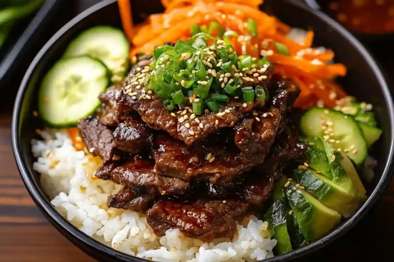 Korean BBQ Beef Bowl