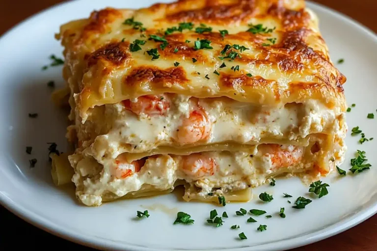 Lobster Shrimp Lasagna