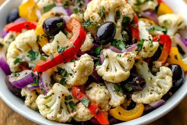 Marinated Cauliflower Salad