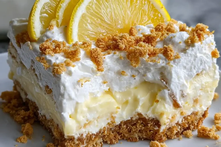 NO-BAKE LEMON OREO ICEBOX CAKE