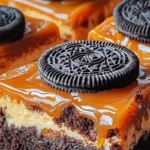 OREO LAYERED HALLOWEEN BROWNIES