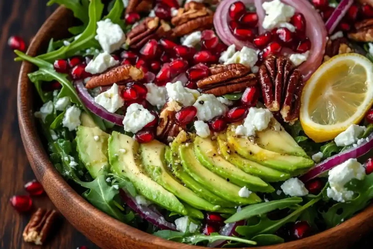 Pomegranate Avocado Salad