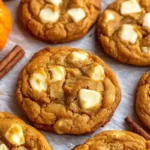 Pumpkin White Chocolate Cookies