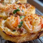 Seafood Garlic Toast