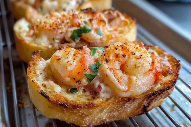 Seafood Garlic Toast