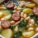 Smoky Sausage White Bean Soup