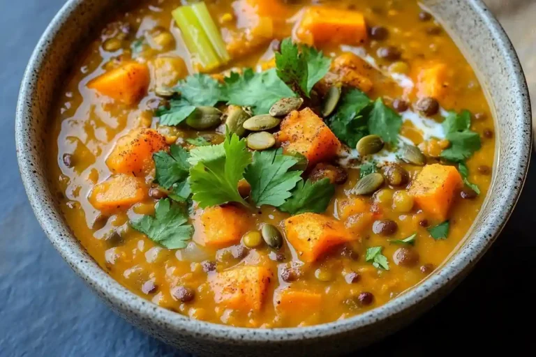 Spiced Sweet Potato Soup