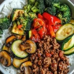 Spicy Ground Beef Bowl