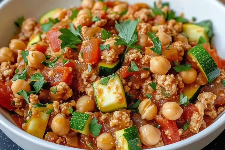 Turkey Zucchini Skillet