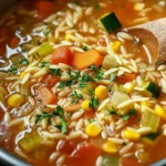 Vegetable Orzo Soup