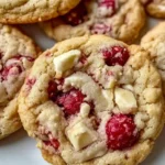 White Chocolate Raspberry Cookies
