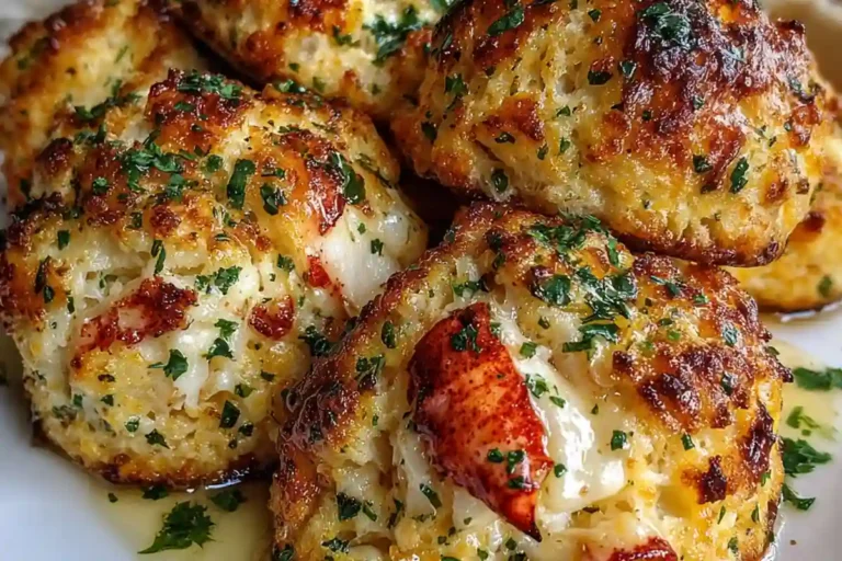 Crab Stuffed Cheddar Bay Biscuits With Lemon Butter Taste Just Like Red Lobster 1 featured image lobster