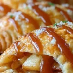 sweet cinnamon CARAMEL APPLE HAND PIES