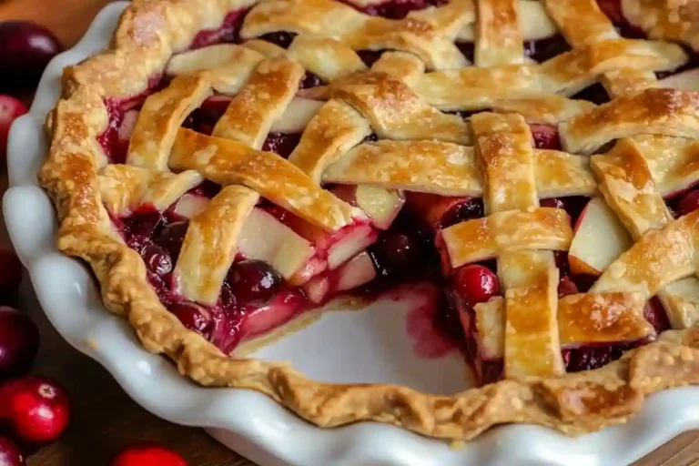 Apple Cranberry Pie