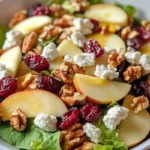 Apple Cranberry Walnut Salad