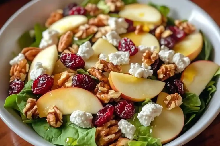 Apple Cranberry Walnut Salad