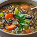 Autumn Wild Rice Soup