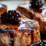 BLACKBERRY BALSAMIC BEEF CHOPS