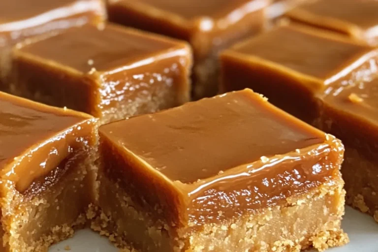 BUTTERSCOTCH BARS – SWEET AND CHEWY TREATS