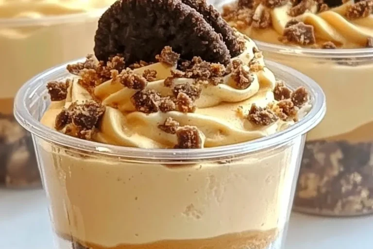 BUTTERSCOTCH DESSERT CUPS