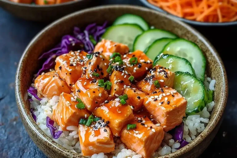 Bang Bang Salmon Bowls