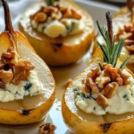 Blue Cheese Stuffed Pears