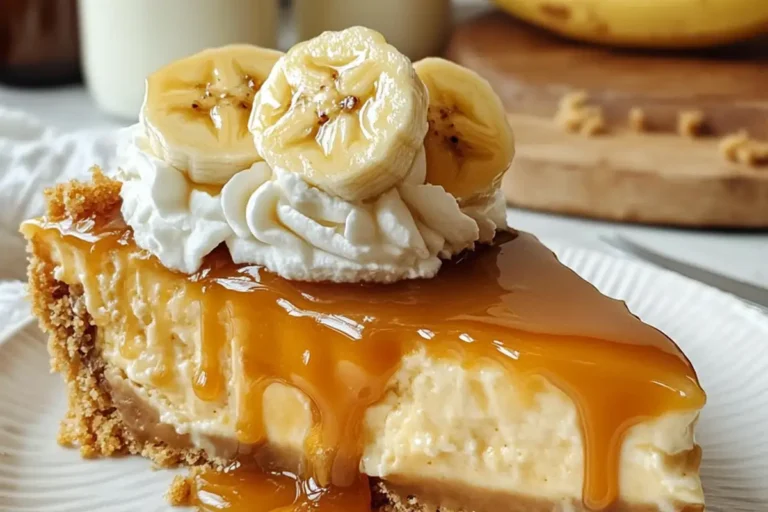 Butterscotch Banoffee Cheesecake