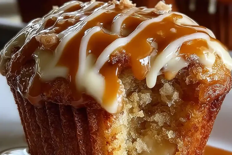 CARAMEL APPLE CUPCAKES