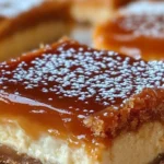 CARAMEL CHEESECAKE BARS