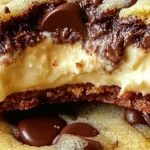 CHEESECAKE-FILLED CHOCOLATE CHIP COOKIES