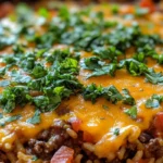 CHEESY BEEF ENCHILADA RICE